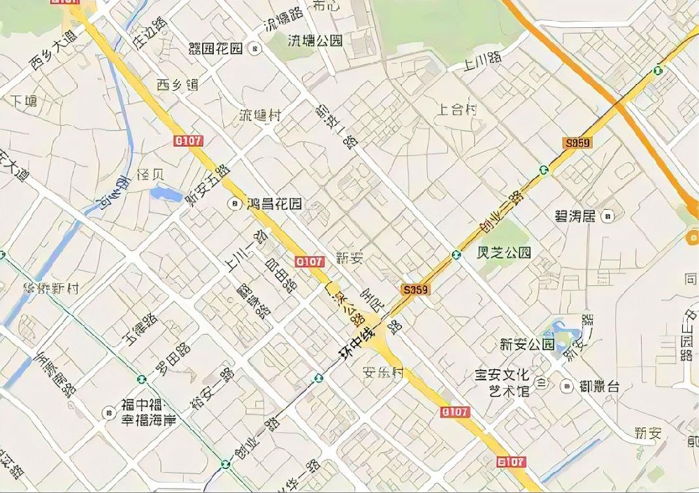 新安街道大井山路新建工程