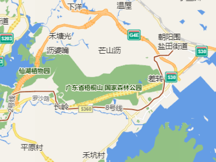 梧桐山风景区电动汽车充电站项目